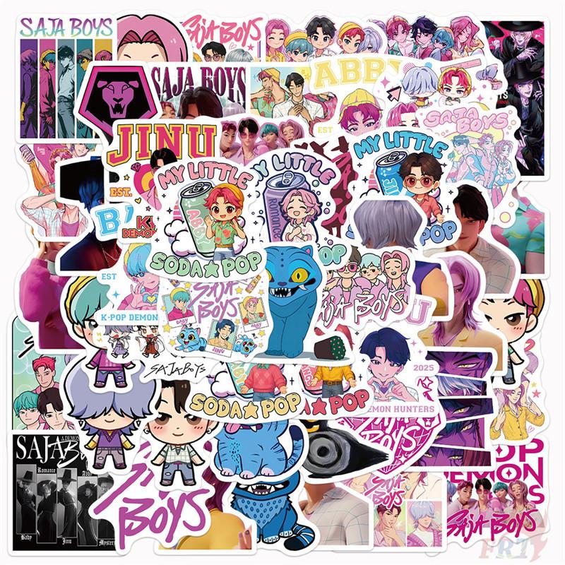 50Pcs/Set Saja Boys Stickers DIY Fashion Waterproof Doodle Decals Stickers