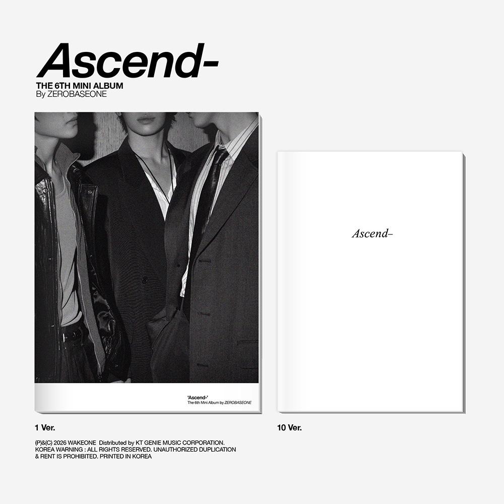 ZEROBASEONE 6th Mini Album - Ascend- (Photobook Ver.)