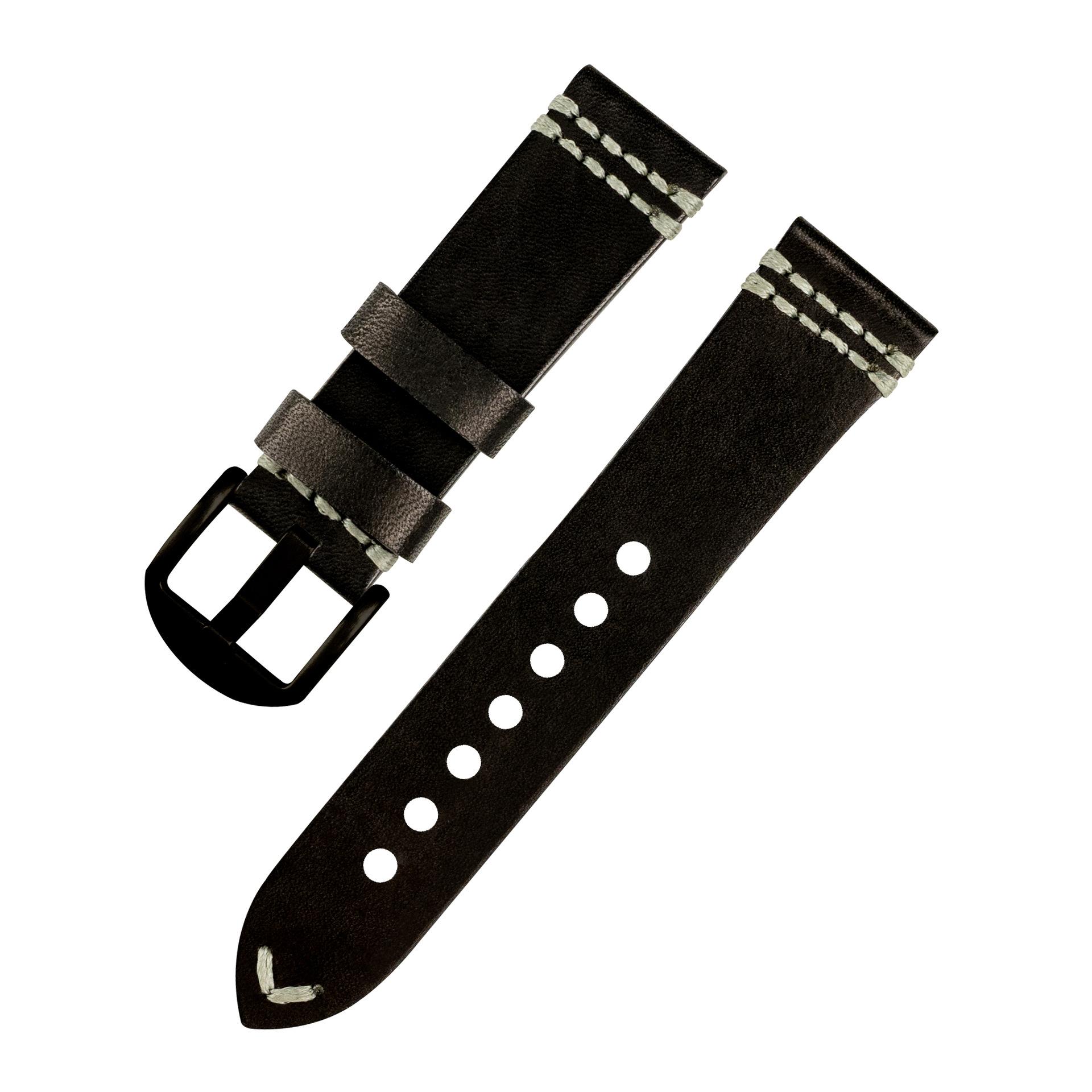 

Watch Accessories Parts Strap, Handmade Leather Strap Accessories, Men S And Women S Fashion Cowhide Strap Pin Buckle Wristband 24mm