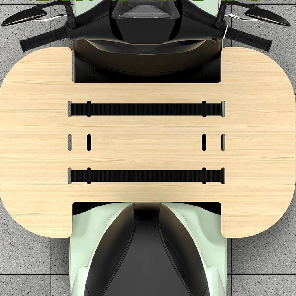 Wooden Dog Bike Rack, Front for Electric Vehicles, Easy to Install.
