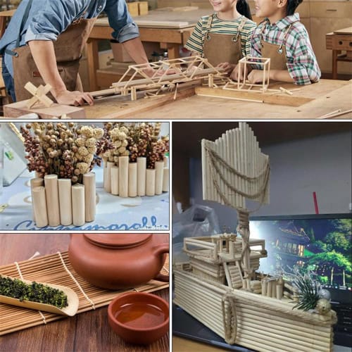 10 Wooden Sticks, Wooden Craft Sticks, Wooden Sticks for DIY Making Crafts and Decorations, 15mm*200mm