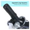 Children" S Microscope Kit Large Eyepiece 100X-1200X  High Power Metal Microscope