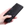 Mini-Funktastatur mit Touchpad, 2,4-G-Tastatur für PC, Notebook, Smart-TV, HTPC, Android-TV-Box, mechanische kabellose Tastatur, russische Buchstabentastatur