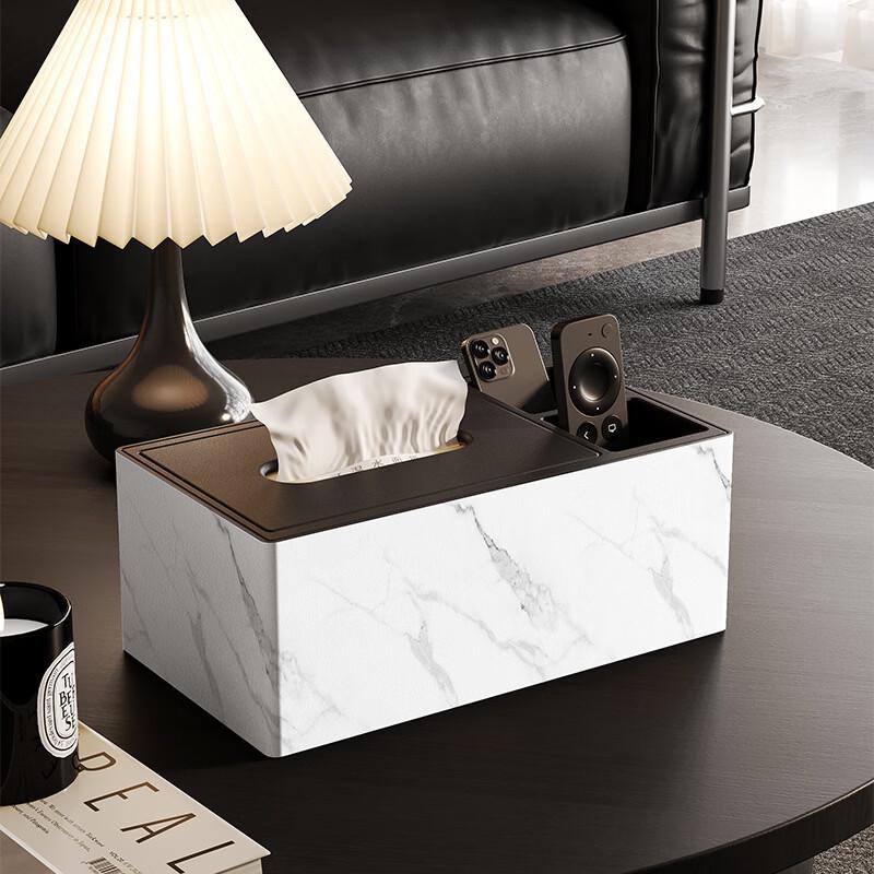 

Light Luxury Multi-functional Desktop Tissue Box