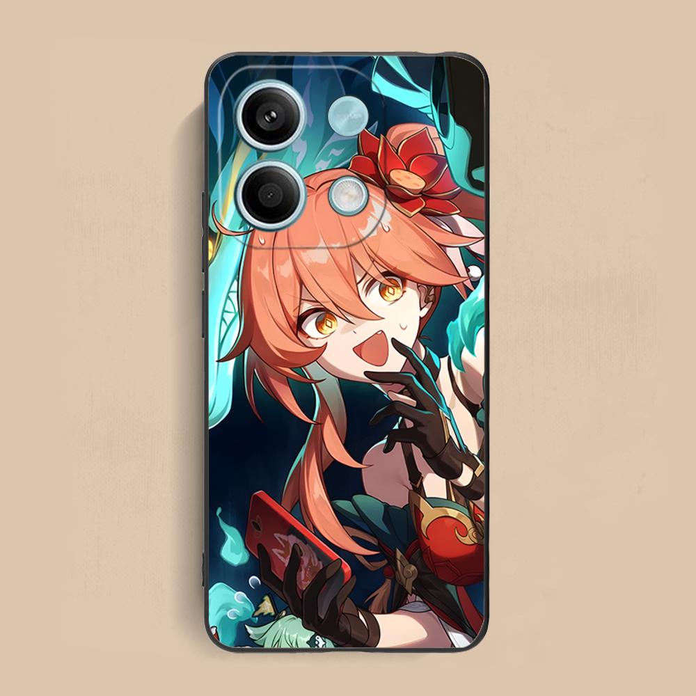 HSR Guinaifen Matte TPU Mobile Phone Case for Xiaomi Redmi 15 14 13 12 A5 3 2 1 C Plus 4G 5G Colorful Printing Cover