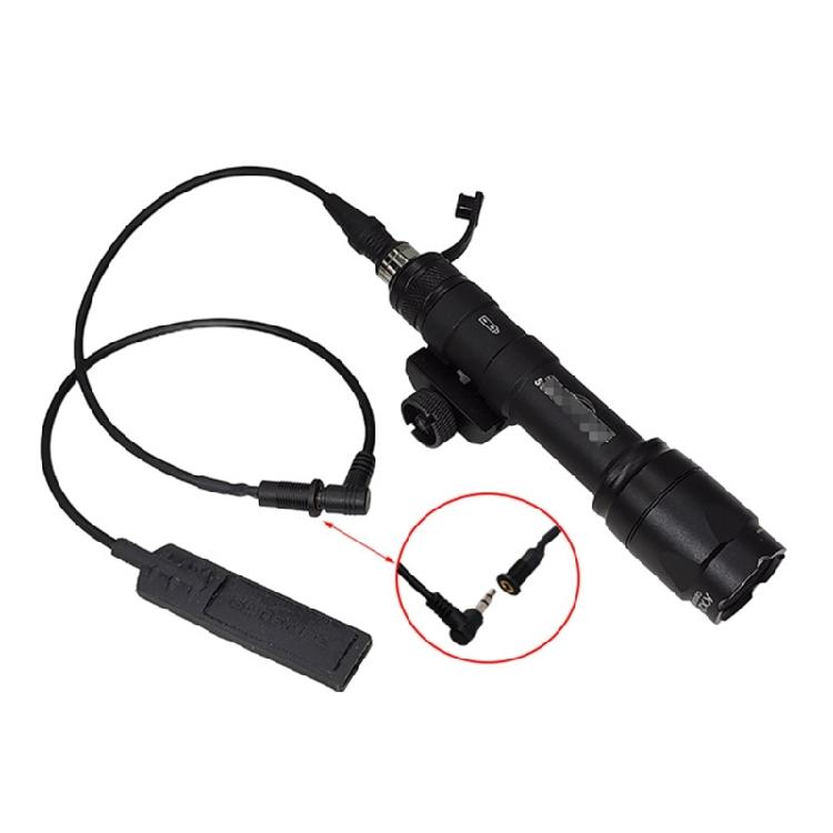 Simple Connect 3.50mm to Extension Cable Tail Switches for Flashlights M600 Durability Construction Hiking