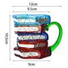 Books Stack Coffee Cup Accessories Colorful Reading Bookish Items Supplies for Book Lovers Writer