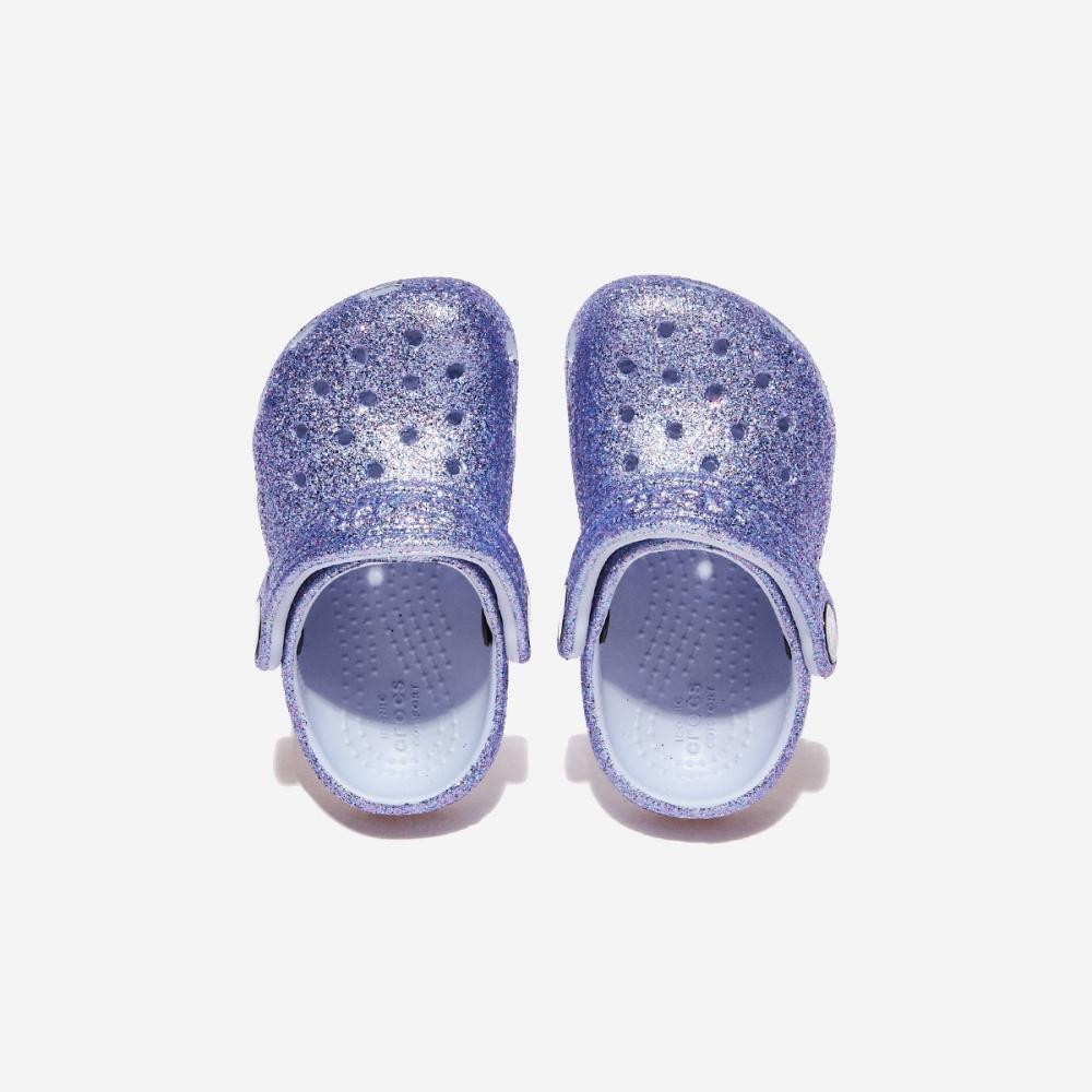 Crocs Sabot Classique à Paillettes Tout-Petit Crs206992 Paillettes Givré