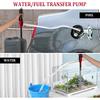 BOYISEN Battery Operated Liquid Transfer Pump - Electric Water Fuel Transfer Pump For Gasoline Diesel Oil, 2.2 Gallons Per Min, Battery Power Siphon