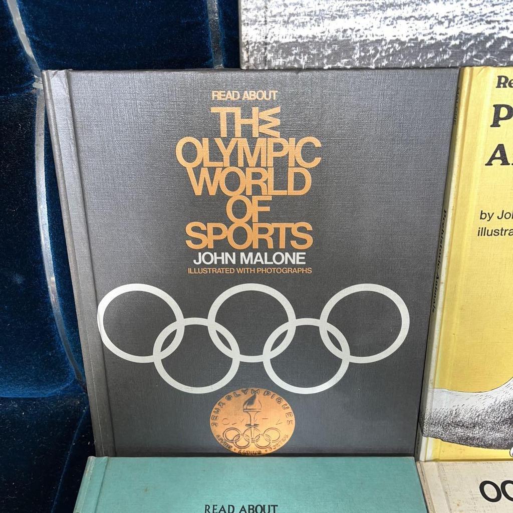 [USED] Showa Retro Western Books JOHN MALONE ROWE Children's Picture Books 8 Books