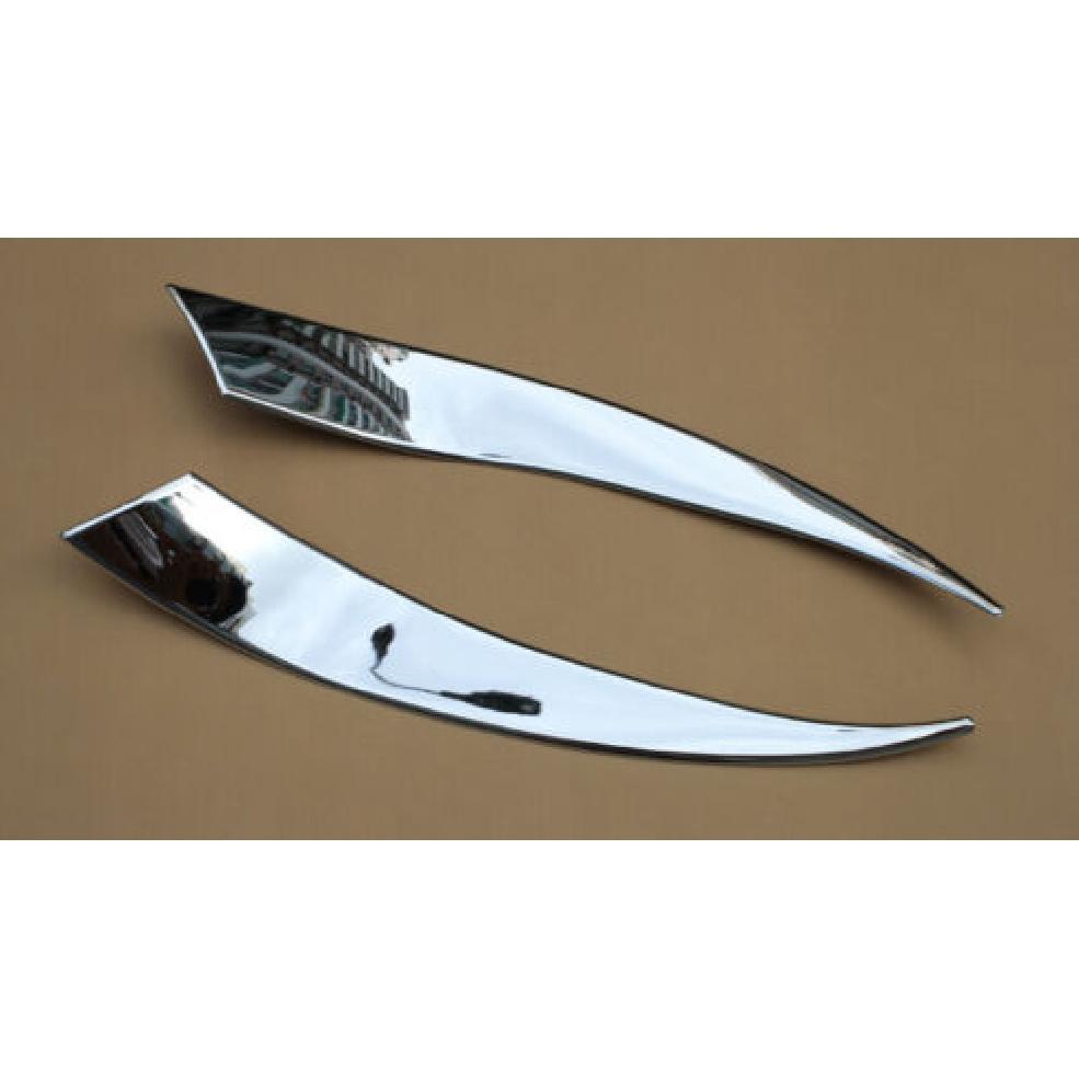 Chrome Head Light Trims For Mazda3 BM 2014-2016 Headlight Strips Accessories