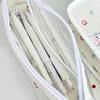 1/2 Pcs Cute West Highland Dog Transparent Pencil Case Large Capacity Portable Girl'S Makeup Bag Student Stationery Pen Bag Gift