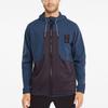 Puma Color Block Hooded Sports Jacket Men Jacket Dark-Blue 521003-65