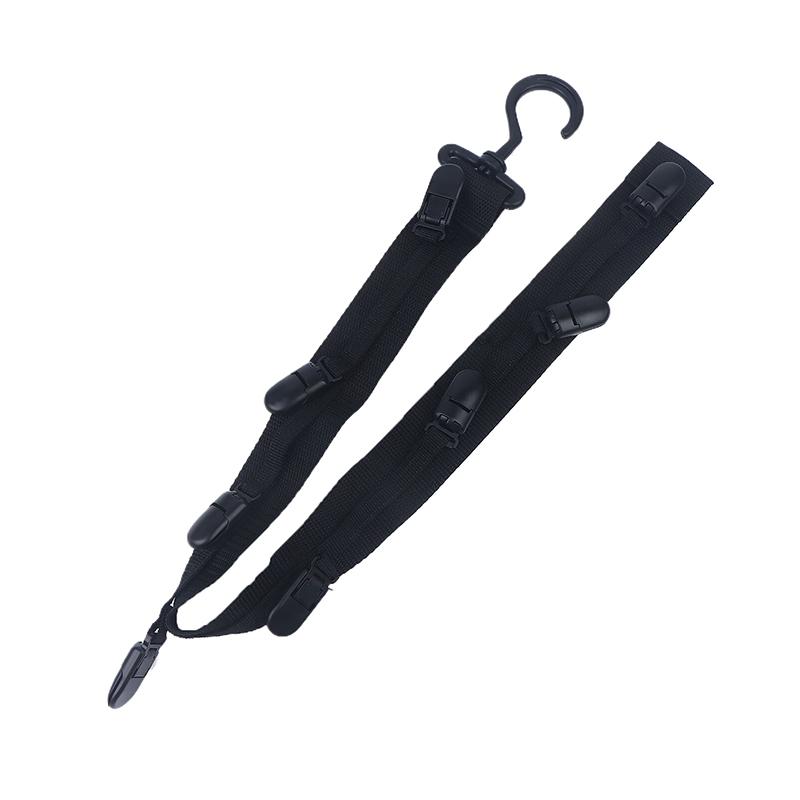 1Pcs Wardrobe Hat Rack Hanging Rope Baseball Caps Storage Clips Organizer Display For Closet Door And Bedroom one size 669₽