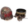 Decoration Skeleton Halloweenkiller Bronze Sword Storage Entrance Atmosphere Decorationgothic Home Style Horror Fans'Unique Gift