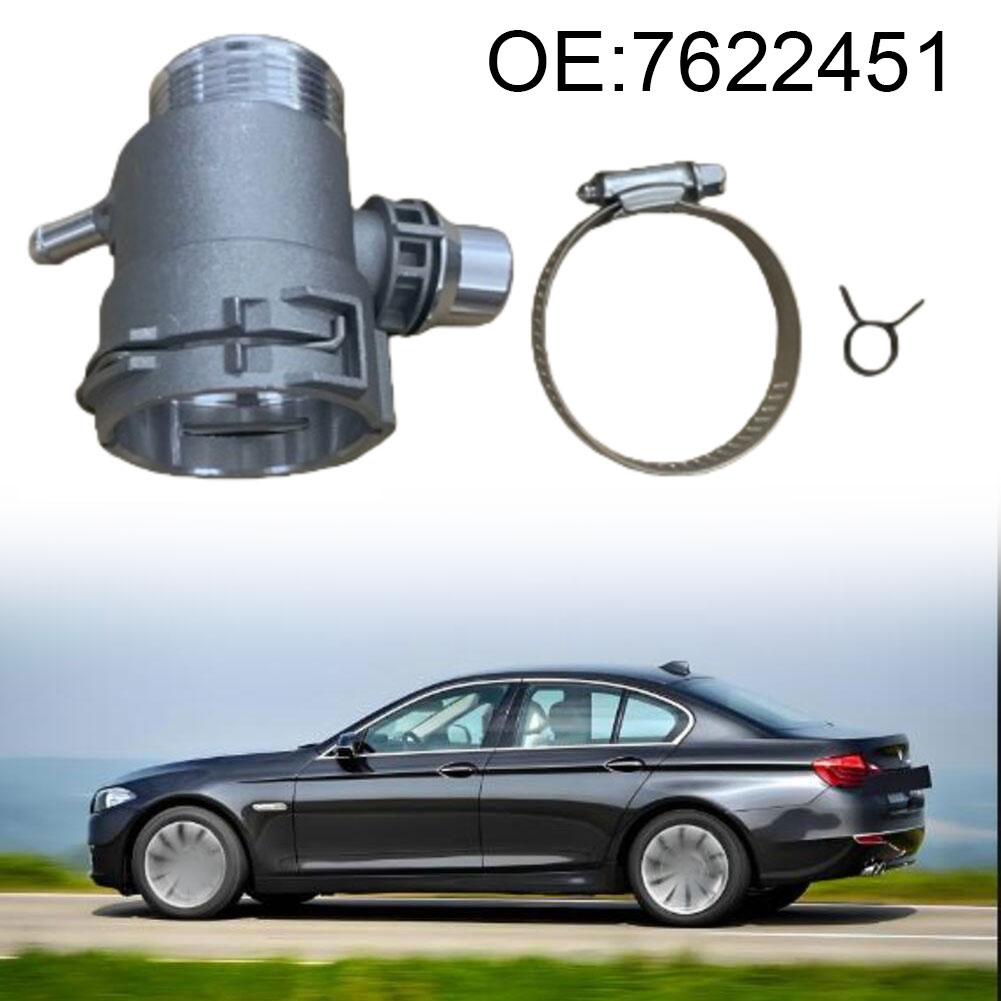 Upper Hose Connection Tank Connector for BMW For 5 Series F18 OEM 76224For 51 17127619684 Aluminium Alloy Replacement Part