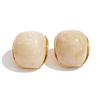 Yhpup 10 Color Acrylic Resin Y2K Earrings for Women Gold Color Stainless Steel Spring Summer Candy Sweet Jewelry