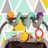 B. Toys Baby Stroller Mobile with Bee Plush Toy, Bead Rattle, Squeeze Toy, for Strollers (Ages 0+), Authentic Product