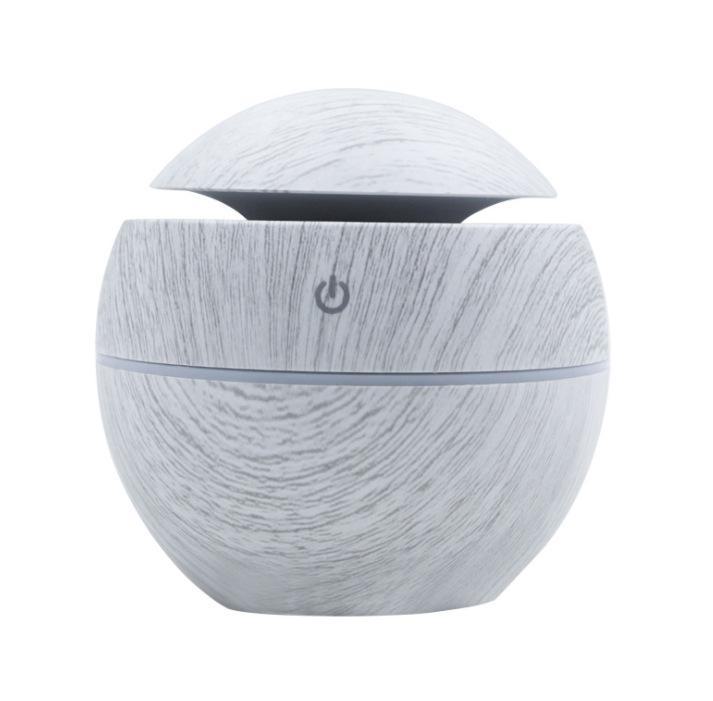 Creative USB Fog & Wood Grain Aromatherapy Humidifier with Custom Logo Option