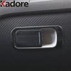 Car Glove Storage Box Handle Cover Trim For Volkswagen VW T-Roc TROC 2017 2018     Steel Interior Aceessories