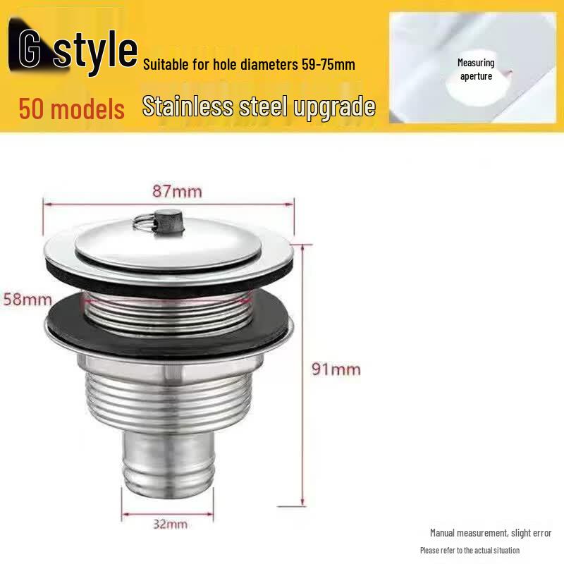 Stainless Steel Mop Sink Drain