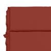 Sun Lounger Cushion GEMERT 100percent  Polyester Red 200 X 50 X 3 Cm