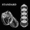 High-quality HT V5 Chastity Cage Male Click Lock Penis Ring Device/Belt Chastity Inescapable Extreme Sex Toys for Men Gay 18+