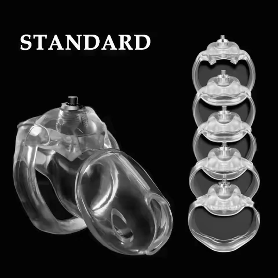 High-quality HT V5 Chastity Cage Male Click Lock Penis Ring Device/Belt Chastity Inescapable Extreme Sex Toys for Men Gay 18+