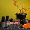 8 pcs Witch Candy Jar Plastic Halloween Cauldron Party Decoration Storage Container For Candy Snacks Props Accessory