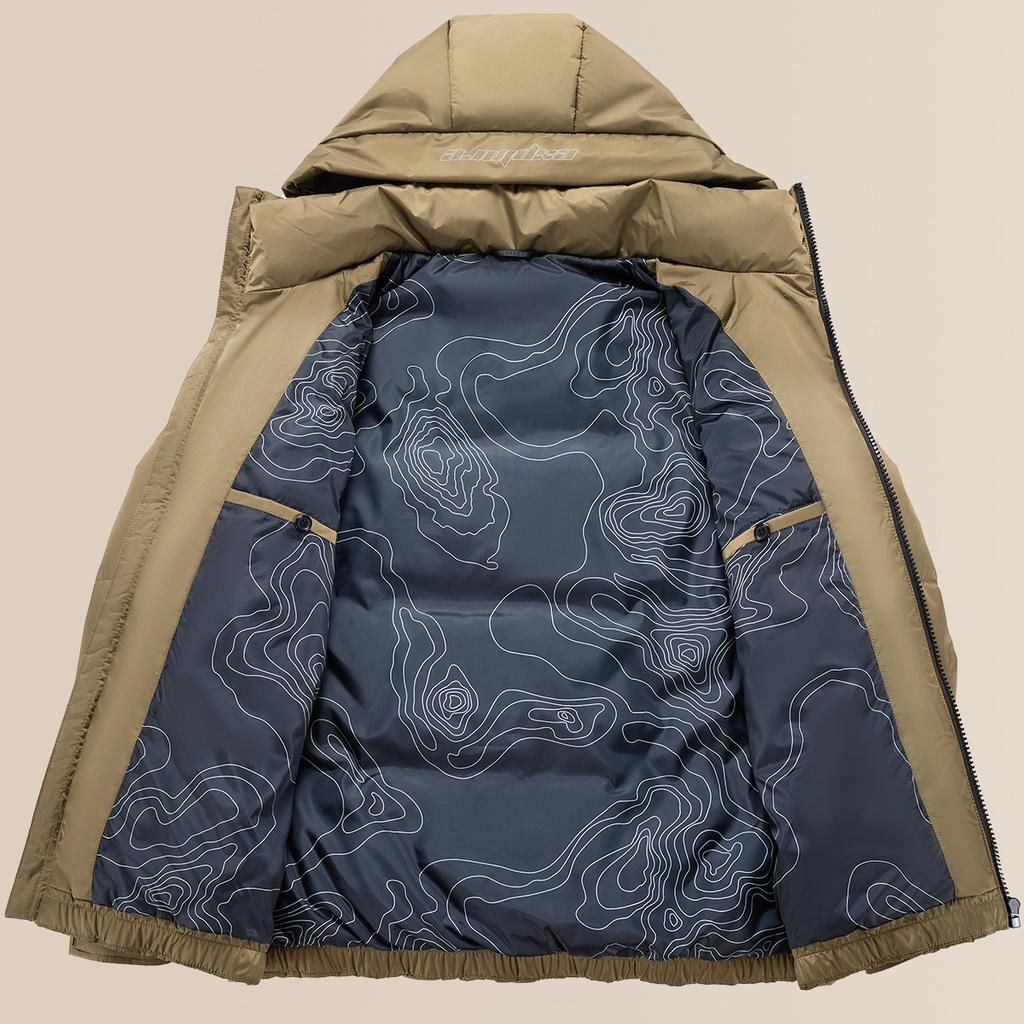Men's Hooded Warm Down Jacket