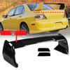 Bakspoiler i kolfiber med Gurney-klaff för Mitsubishi EVO 2003-2007