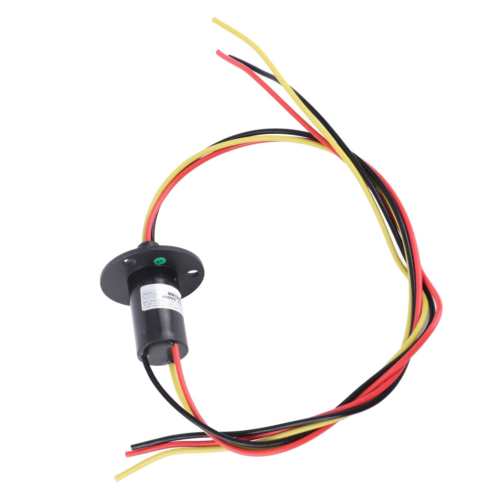 

250RPM 15A Mini Slip Ring 3 Wires 0‑600V for Wind Turbine Power Generator