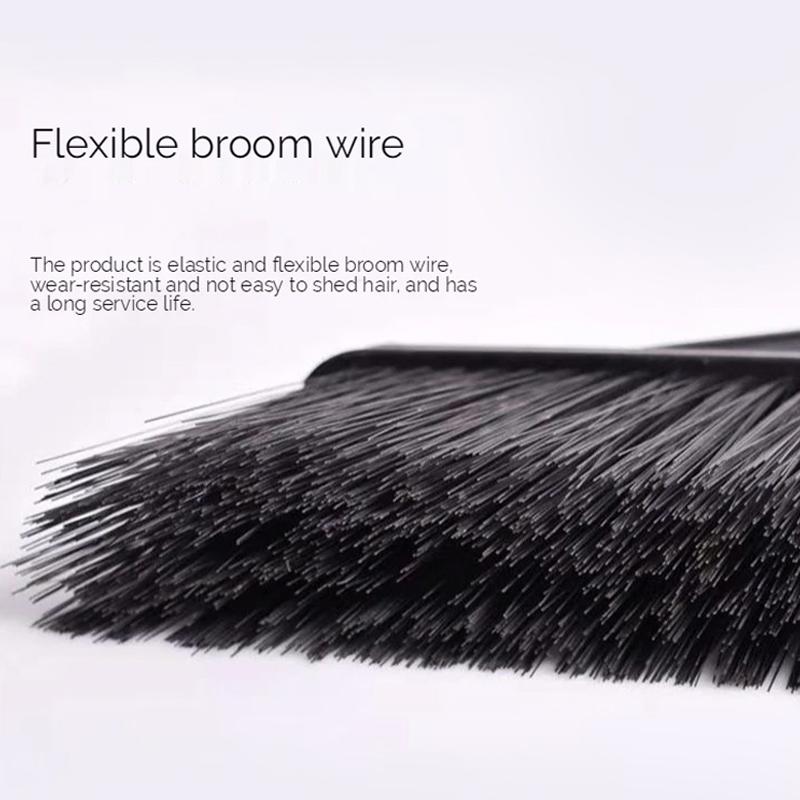 50Cm Outdoor Broom Household Cleaning Tool Sanitation Warehouse Factory Garden Courtyard Hard Bristled Labor-Saving Broom
