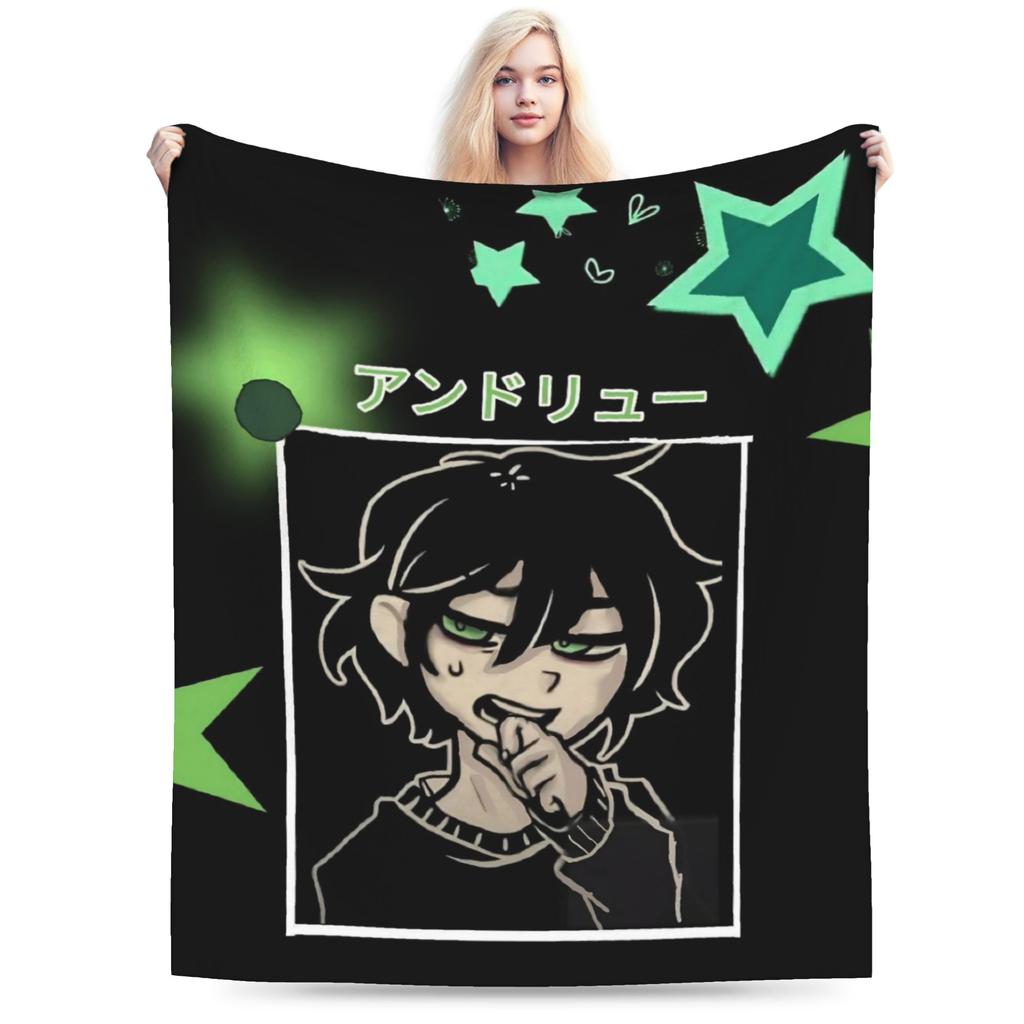 Der Sarg von Andy und Leyley Spiele Decken Super Weich Fleece Gemütlich Geschenke Überwurf Decke Bettbezug