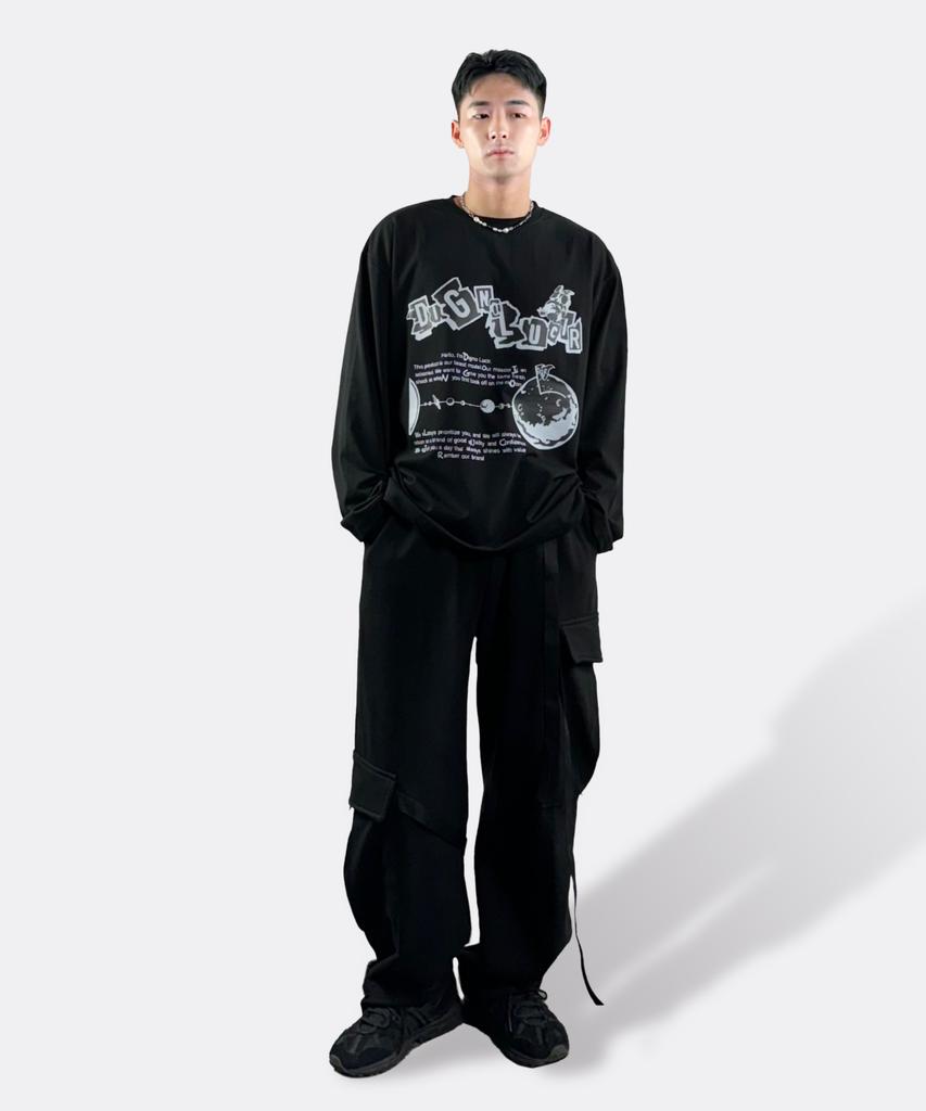 Digeunolusileu Planet Long Sleeve (Black)