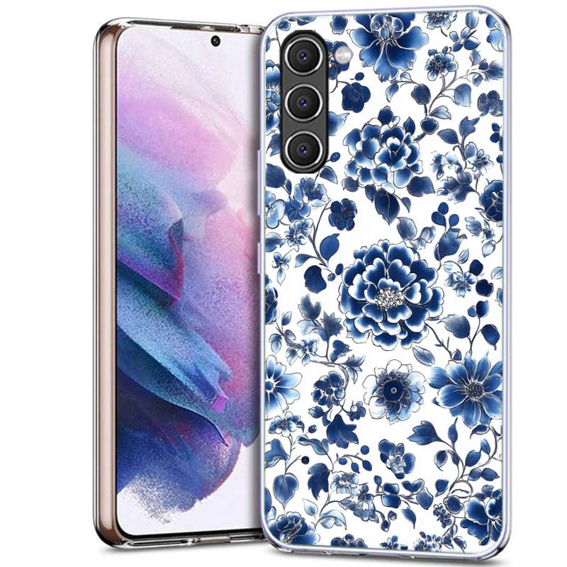 

Сине-белый фарфоровый узор Чехол для телефона для Samsung A54 A14 A24 A34 A17 A37 A57 A55 A35 A25 A15 A13 A23 A33 A53 A07 A05S A04S A0 Samsung A13 5G