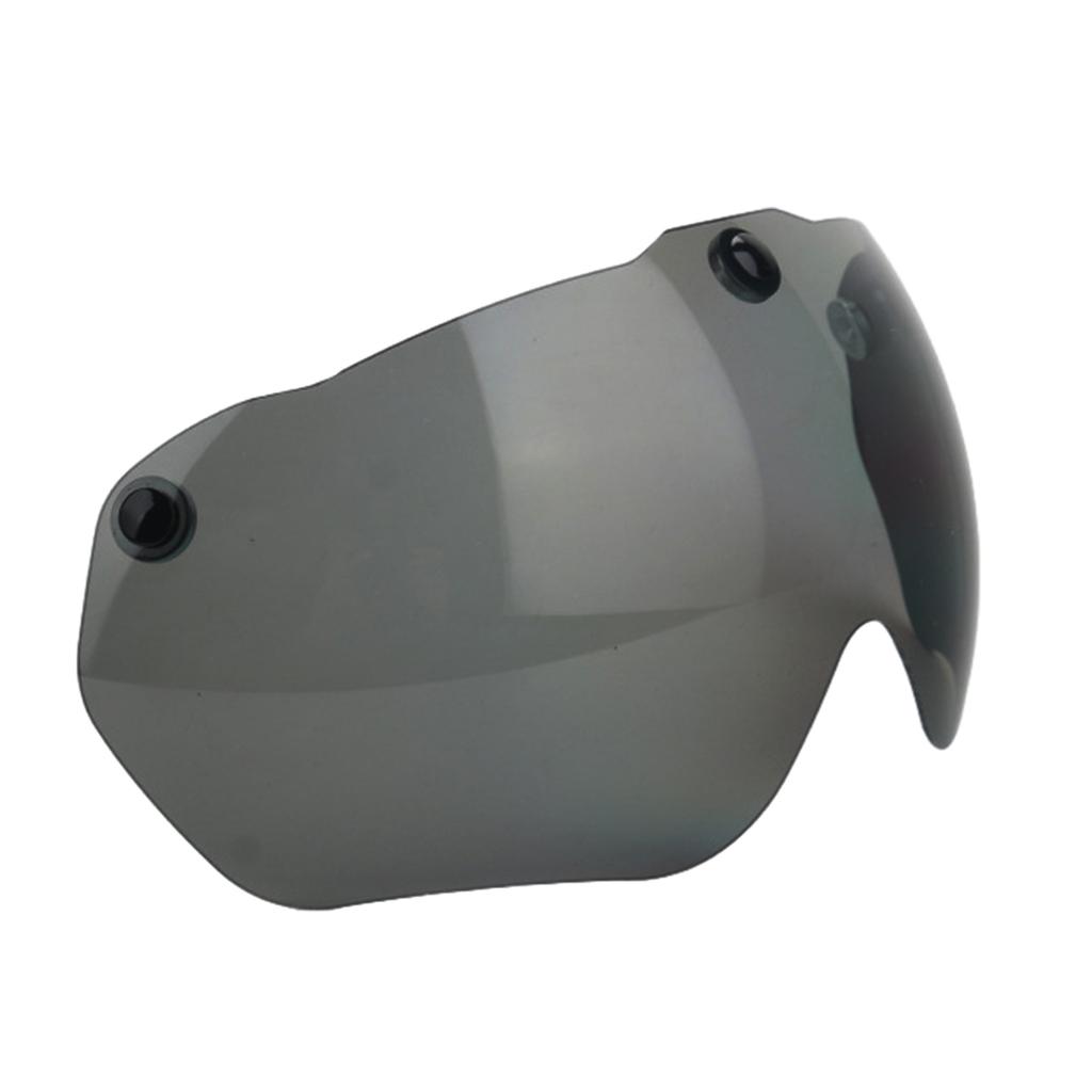 Detachable Magnetic Bike Helmet Goggles Removable Sun Visors Shield Cycling Helmet Lens Sunglasses Bike Helmet Accessory