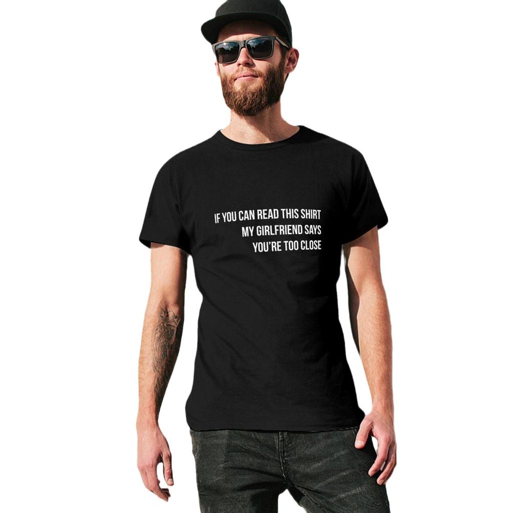 Summer Men'S And Women'S Fashion High-Quality Cotton T-Shirt Trendy Printed Alphabet Couple Short Sleeves