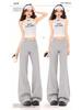 Women's High Waist Slim Fit Micro Flare Casual Pants - Spring Comfort