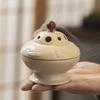 Plant Ash Ceramic Incense Burner for Home Aromatherapy Sandalwood Agarwood Holder Meditation Yoga Zen Decor