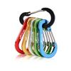 30/60/90/120cm Carabiner Elastic Rope Outdoor Camping Luggage Strap Clothesline Stretch Durable Camping Equipment Multifunction