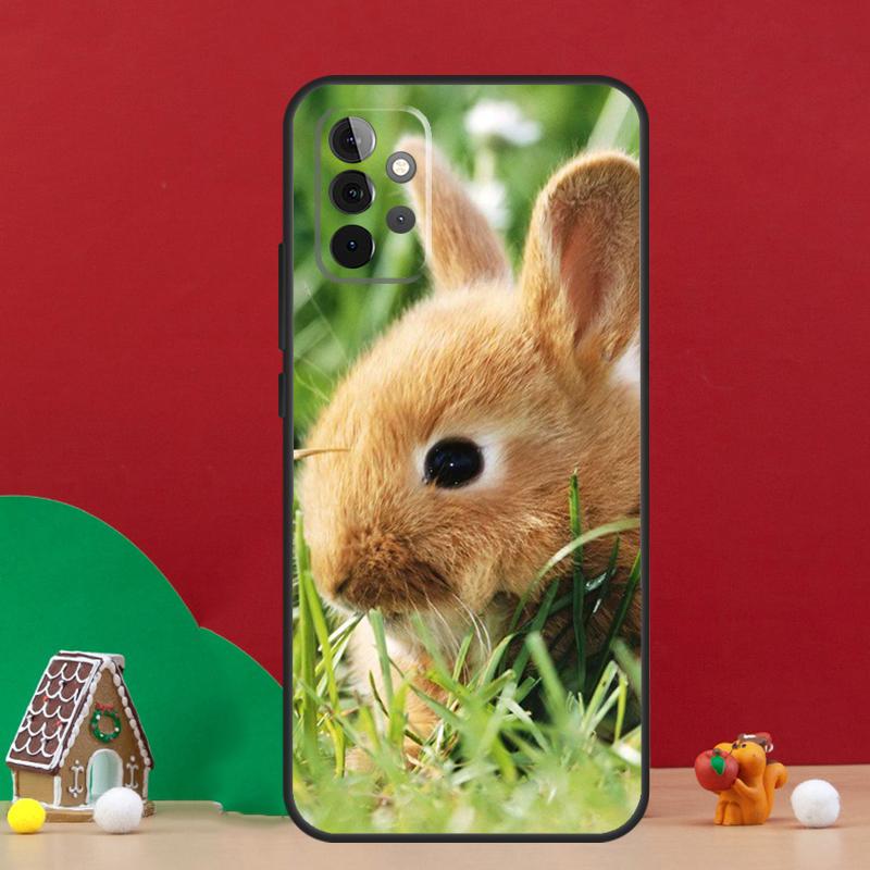 Baby Kaninchen Hase Hülle Für Samsung Galaxy A54 A06 A16 A26 A36 A56 A53 A32 A52 A33 A13 A55 A35 A15 A14 A34 A17