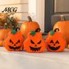 Halloween Candy Holder Drawstring Pumpkin Bag for Kids, Trick or Treat Bag, Party Supplies Reusable Non Woven Fabric Goodie Favors