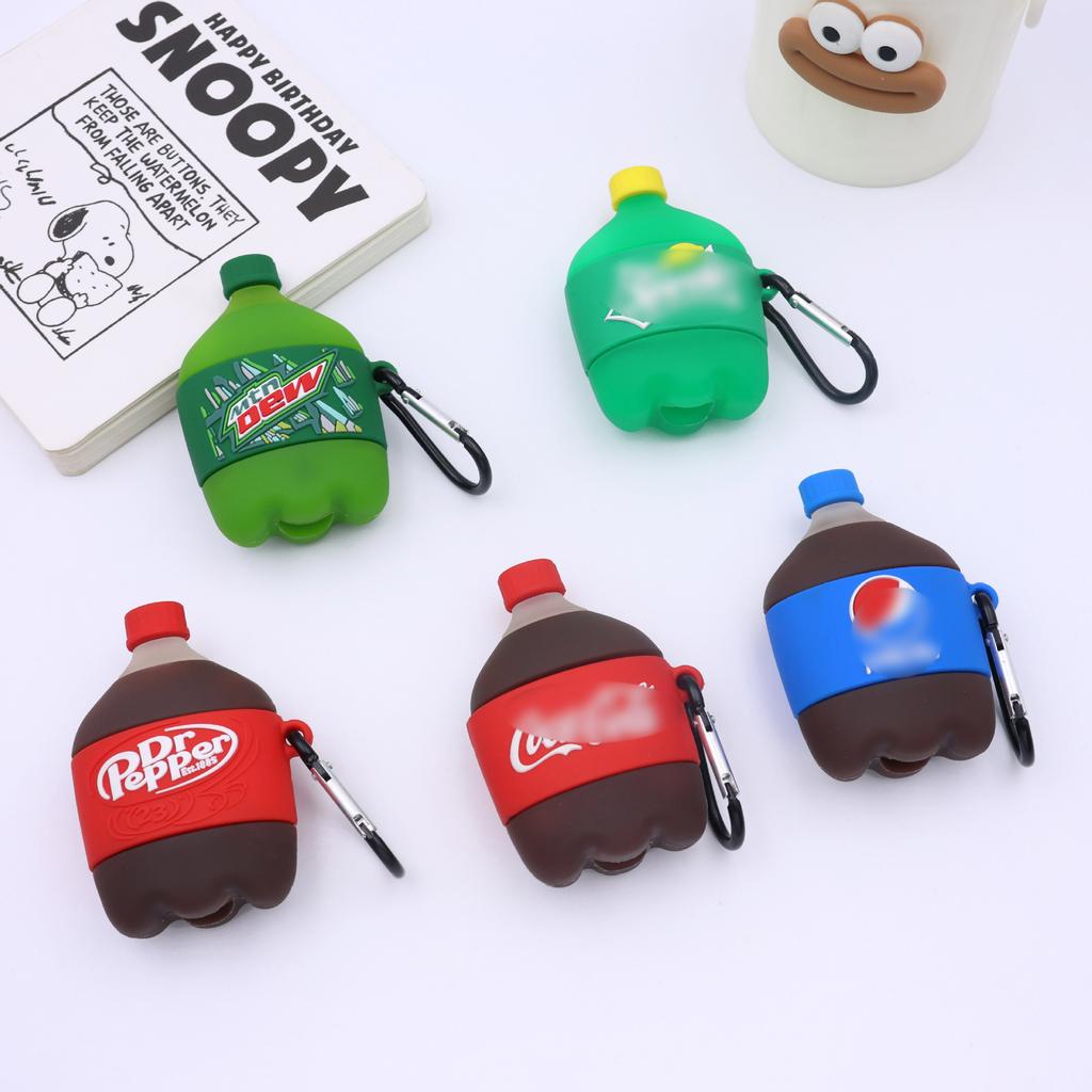 Apple AirPods 1/1/1 generation pro/1 creative beverage bottle bluetooth headset protective case anti-drop soft glue