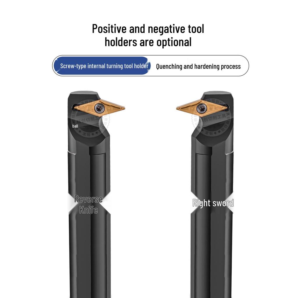 72.5° Internal Hole Tool Holder S16Q/S20R/S25S-SVWCR11/16 Rhombic Boring & Turning Tool