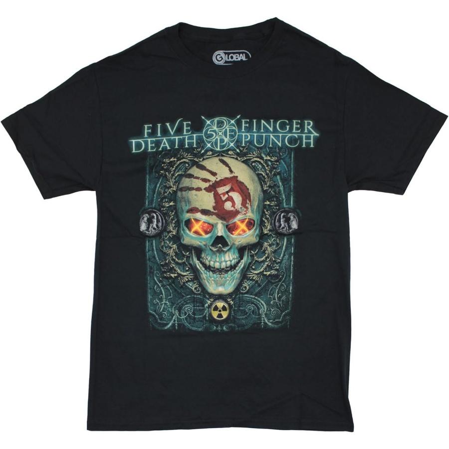 Five Finger Death Punch Men s Iron Skull T-Shirt Black S
