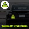 Auto Buitenkant Veiligheidswaarschuwing Markering Auto Embleem Reflecterende Tape Stickers Voor Volvo S80L XC60 XC90 S40 S60 S80 V40 V60 V70 Rdesign