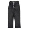 Men's English Print Drawstring Sports Casual Straight Trousers
