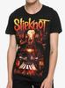 Slipknot GOAT LORD CIRCUS 100% Baumwolle T-Shirt Herren Tops Neu Lizenziert & Offiziell VORNE & HINTEN DESIGN