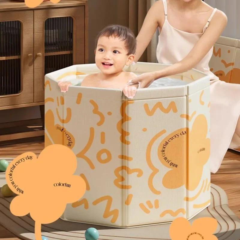 Dzieci Zwierzęta Wanny Poślizg Duża Kąpiel Stóp dla Kobiet Dorosłych Wanna Składana Łazienka Baignoire Pliable Abulte Meble Domowe